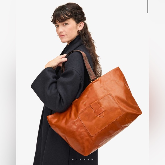 CLARE V. Grande Bateau Tote NWT - Picture 3 of 4